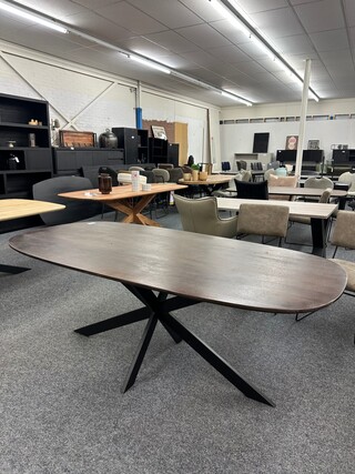 Eetkamertafel Alexandra 200cm, Mango, Japandi